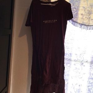 Oversized Zara tee.